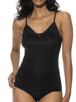Mey Lingerie Emotion Elegance Schwarz Spaghetti Top