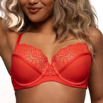 After Eden D-Cup & Up Tavienne Rot Vorgeformter BH