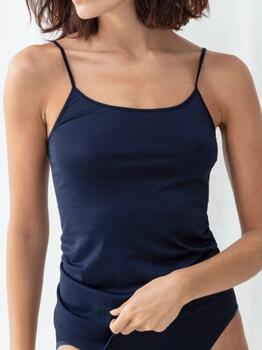 Mey Lingerie Emotion Navy-Blau Spaghetti Top