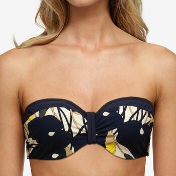 Chantelle Bademode Flowers Blau Gemoldefer Bikini BH