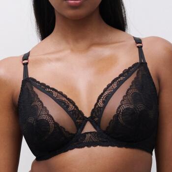Chantelle Pulp Amor Schwarz Nicht geformter BH