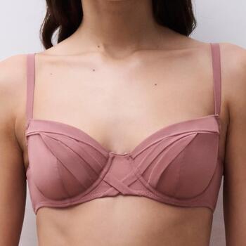 Chantelle X Scarlet Pink Nicht geformter BH