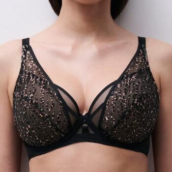 Chantelle Pulp Electra Schwarz Nicht geformter BH