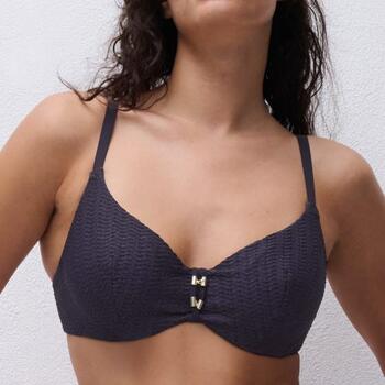 Chantelle Bademode Minuit Aubergine Unwattierter Bikini BH