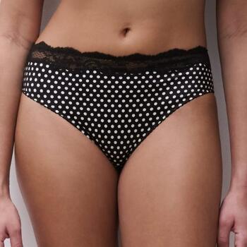 Chantelle Gloss Schwarz/Weiß Slip