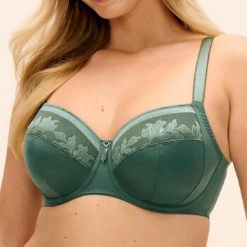 Fantasie-Dessous Illusion Grün Nicht geformter BH