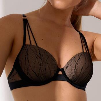 Lisca Nightscape Schwarz Vorgeformter BH