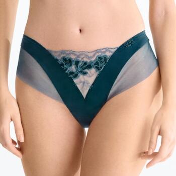 Lisca Velvet Luxe Blau Slip