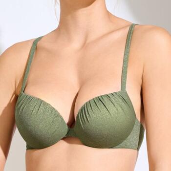Lisca Bademode Imperia Olivgrün Push Up Bikini BH