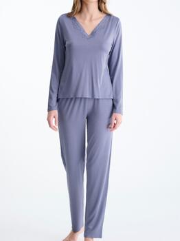 Lisca Nachtmode Tania Lavendel Pyjama