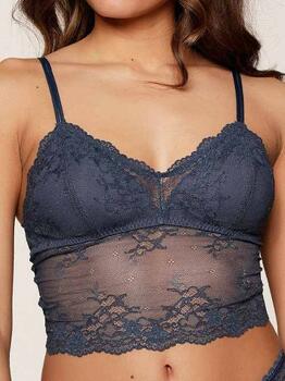 LingaDore Täglich Basic Dark Denim Ohne Bügel BH