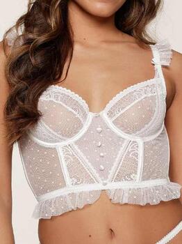 LingaDore Effortlessly Chic Cremeweiß Nicht geformter BH