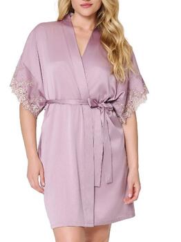 LingaDore Nacht 8302 Taupe Kimono
