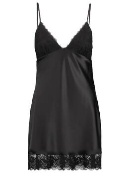 LingaDore Nacht 9000 Schwarz Slipdress