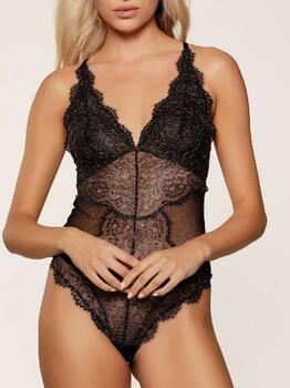 LingaDore Exclusives Schwarz Korselett