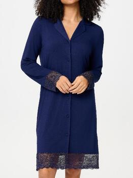 LingaDore Nacht 8619 Grau Nachtkleid