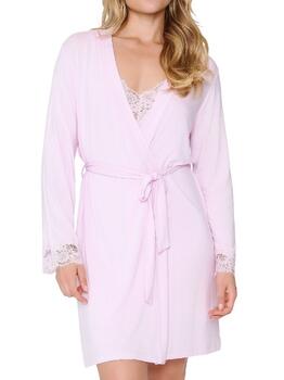 LingaDore Nacht 8414 Rosa Kimono