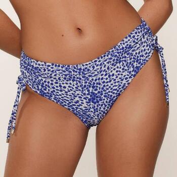 LingaDore Strand 7709 Weiß/Blau Bikini Slip