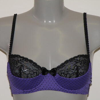 SAPPH SUPER SEXY SANDY Purple/Black Low Underwired bh
