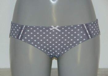 GUY DE FRANCE ANOUK Grey/Wit polkadot slip
