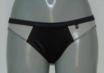 SUPERTRASH ROXANNE Black brazilian slip