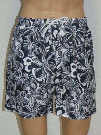 NICKEY NOBEL MEN GEORGE White/Grey swimshort