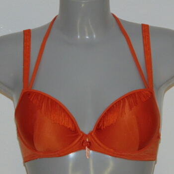 MARLIES DEKKERS SAHARA SHIMMER Orange Plunge bh 