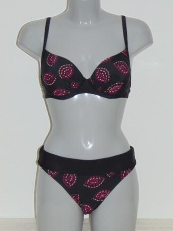 NICKEY NOBEL DANIEK Black voorgevormde bikini