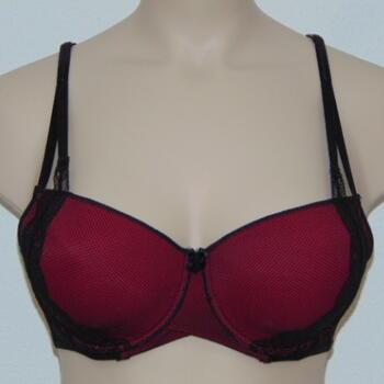 AFTER EDEN D-CUP & UP SCARLETT Port/black bh