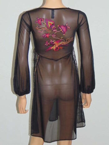 SAPPH LIMITED COLLECTION GAUDY Black Kaftan