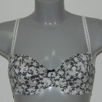 EVA FLAIRE White/Print Soft-Cup bh