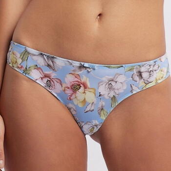 EMPORIO ARMANI FLORAL BLUE Brazilian slip