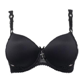 LOUISA BRACQ MARIE ANTOINETTE Black Spacer bh