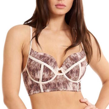 LINGADORE WILD ROMANCE Animal Print Long Line bh