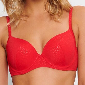 LINGADORE BEACH EDEN Red Bikini top