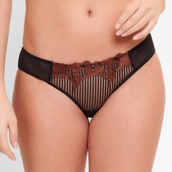 LINGADORE CAVIAR RAISIN Black/Brown Slip