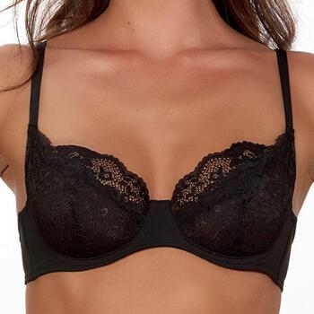 AFTER EDEN NATURE FRIENDLY MARE Soft cup bh Black