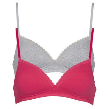 MY BASICS BY AFTER EDEN COMFY Grey/Pink 2Pack
