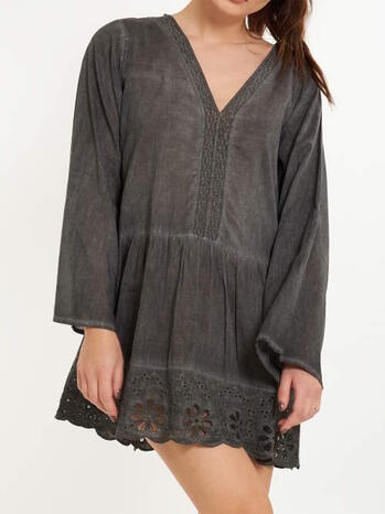 LINGADORE BEACH COVER UP Grey Tunique