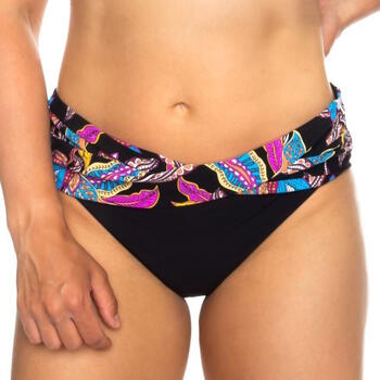 ROSA FAIA BEACH LIZ Black/Print Bikini broekje