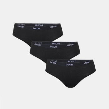 ZACCINI DAMES Hipster Black 3pack