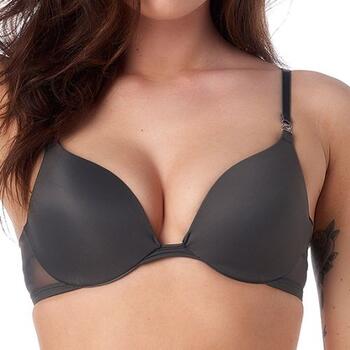 AFTER EDEN BESS Grey T-Shirt Push Up bh