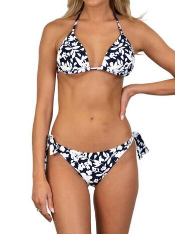 Bomain Jersey Marine Blauw Halter Bikini