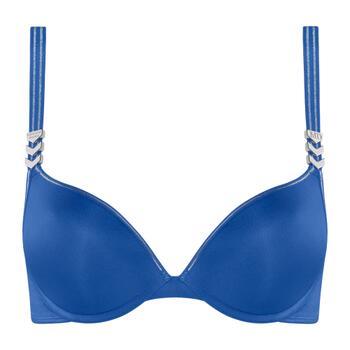 MARLIES DEKKERS SKY HIGH Blue/Silver Push up bh