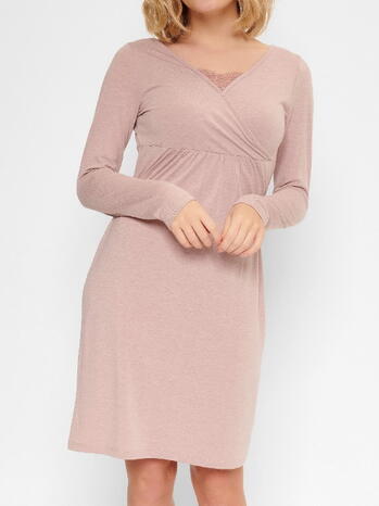 LINGADORE NIGHT ADOBE ROSE Pink nightdress