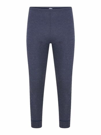 Beeren Ondergoed Long John Unisex Thermo Broek Blauw 39