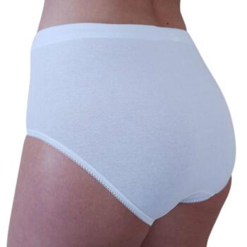 TOKER BARBARA Dames slips White 3-Pack