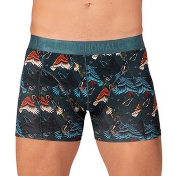 MUCHACHOMALO BIRD Green/Print Modal Boxershort [173]