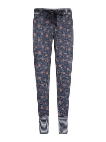 Charlie Choe Wandering Nights Dames Pyjamabroek Donkerblauw Regenboog