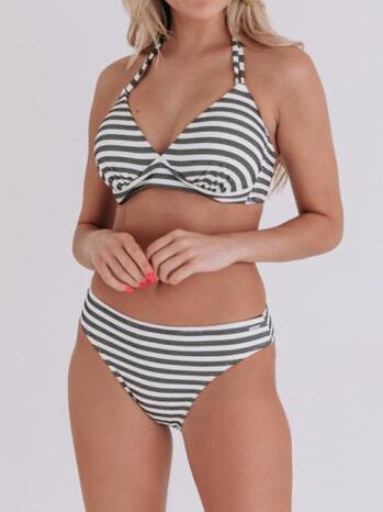 Bomain Brugge Grey/White Bikini